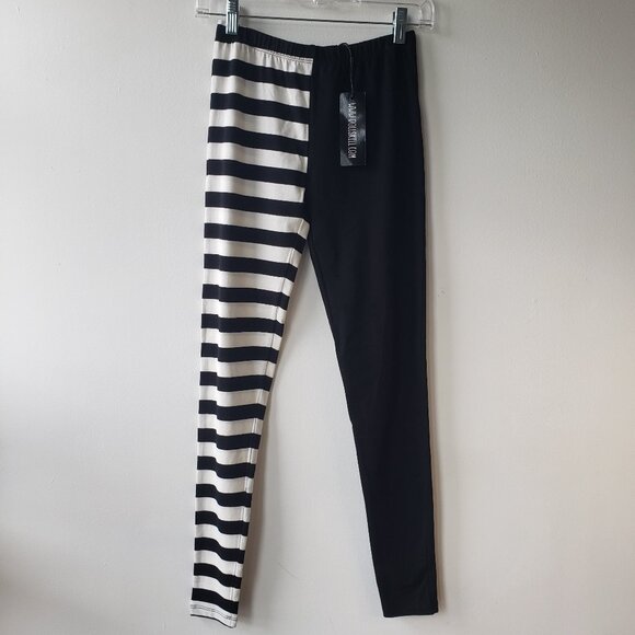 Frankie Monster High Dolls Kill Current Mood Black + White Stripe Leggin… - Picture 2 of 6